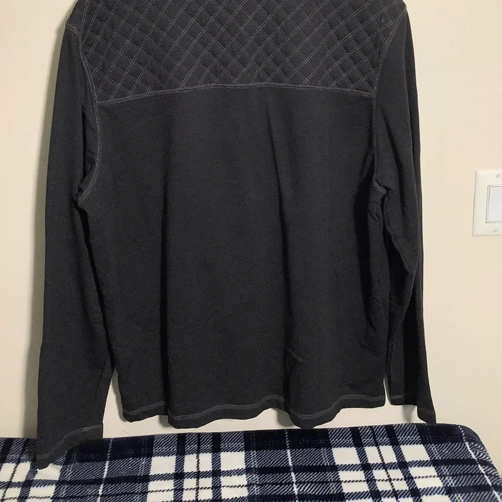 NWT G.H. Bass & Co. Outdoor Zip Neck Flannel Pullover, Size XXL - Picture 4 of 14